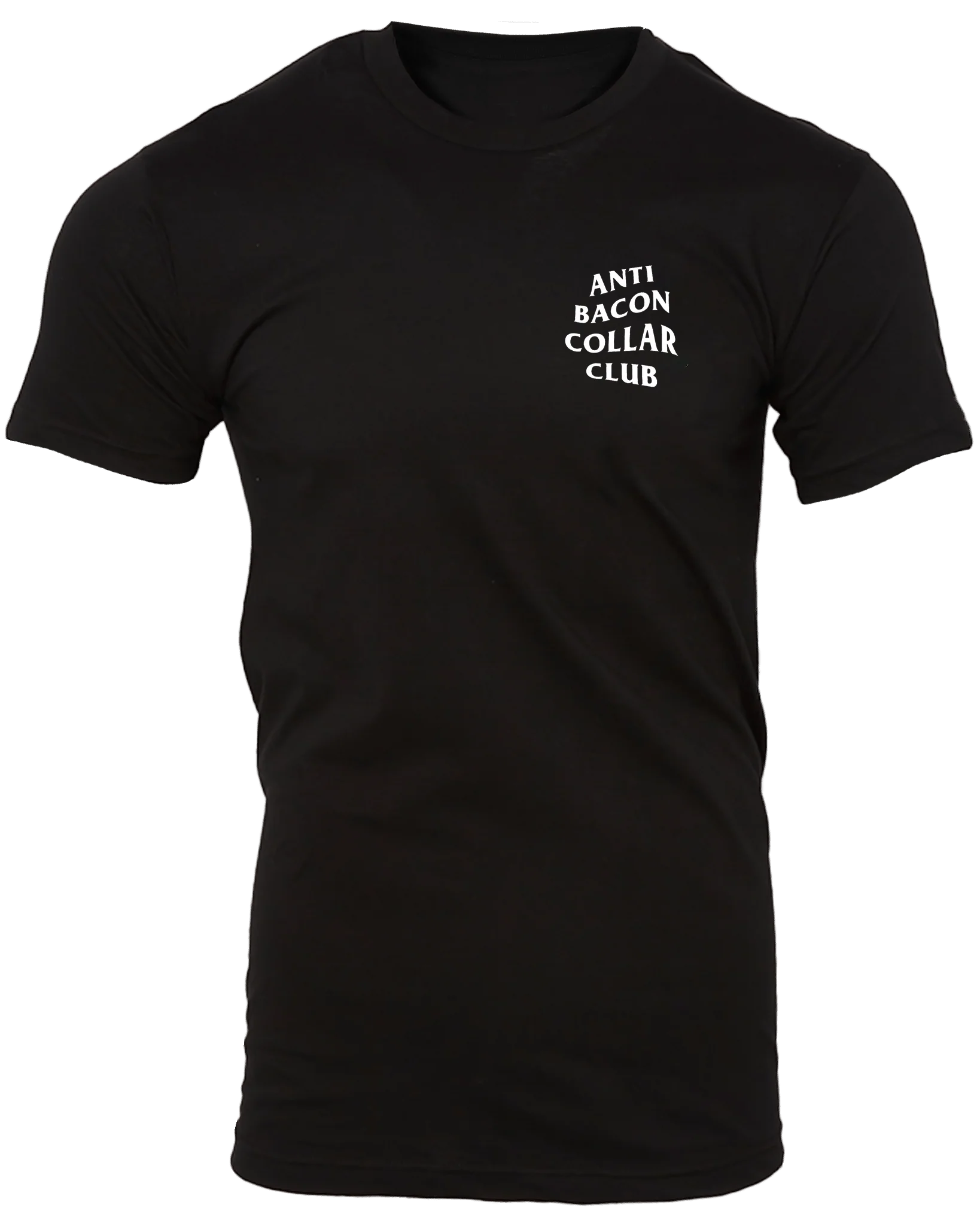 ANTI BACON COLLAR CLUB T-SHIRT BLACK - MENS - Image 4
