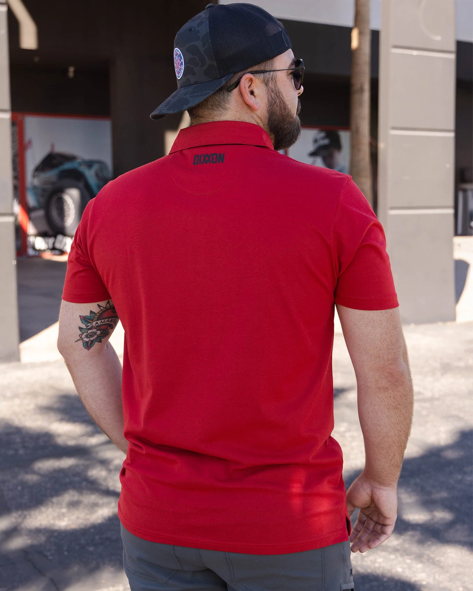 ATHLETIC PREMIUM POLO RED - MENS - Image 2