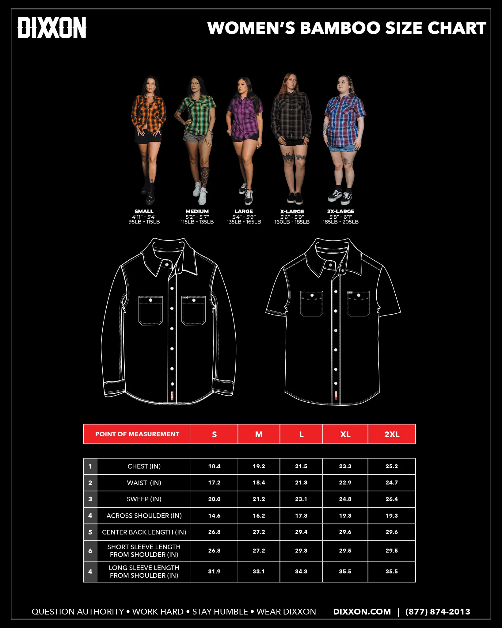 BIG FOOT BAMBOO SHORT SLEEVE BUTTON UP - WOMENS - Image 8