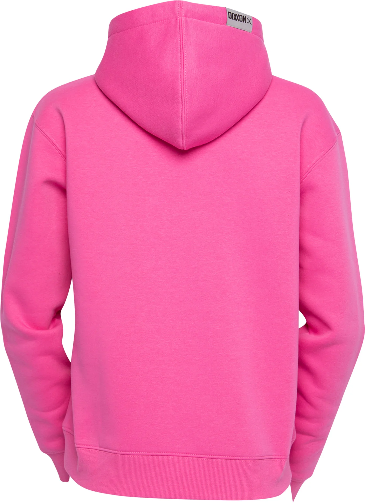 BLACK & WHITE DIXXON QUALITY PULLOVER HOODIE PINK - WOMENS - Image 3