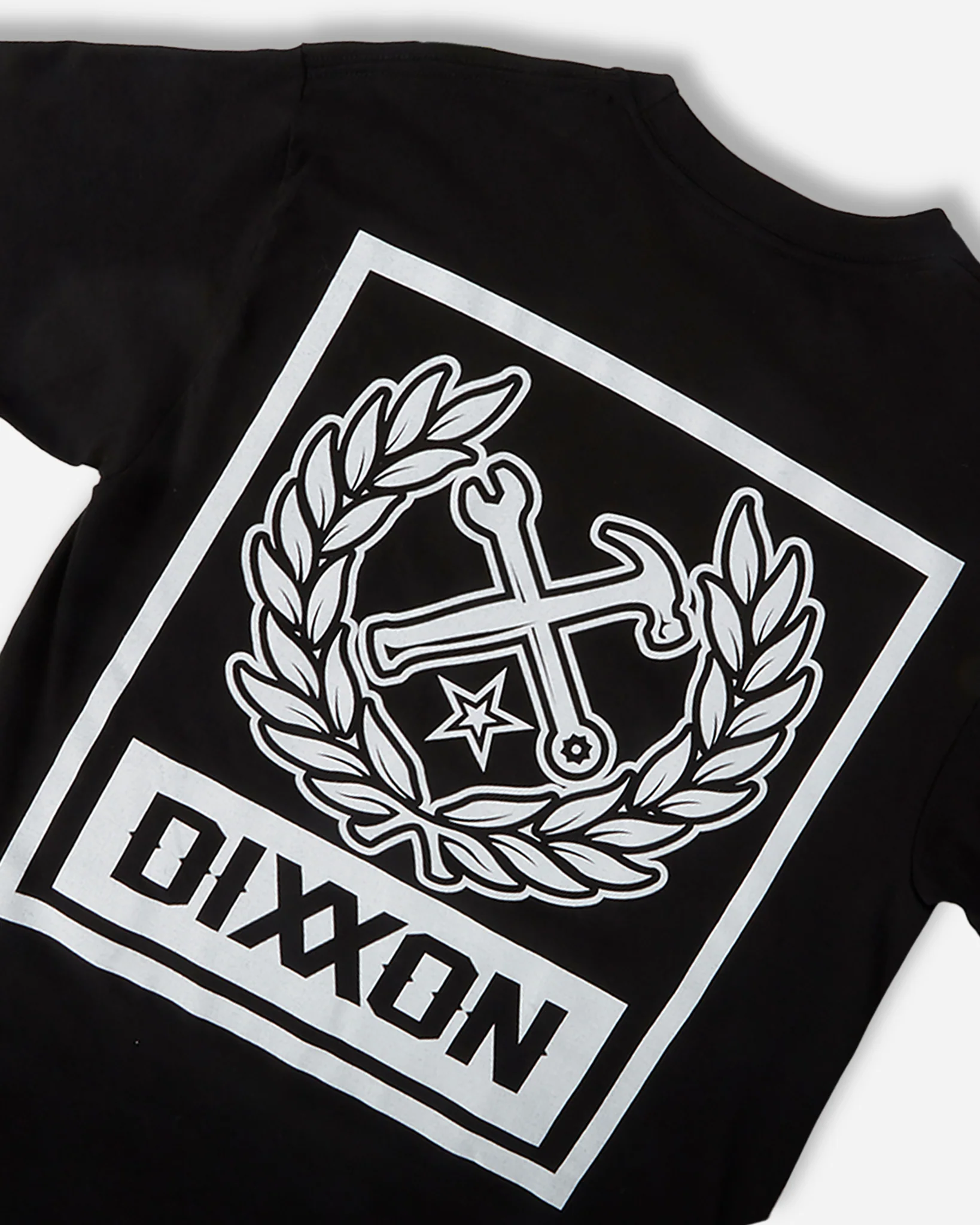 BOX CREST T-SHIRT BLACK - MENS - Image 6