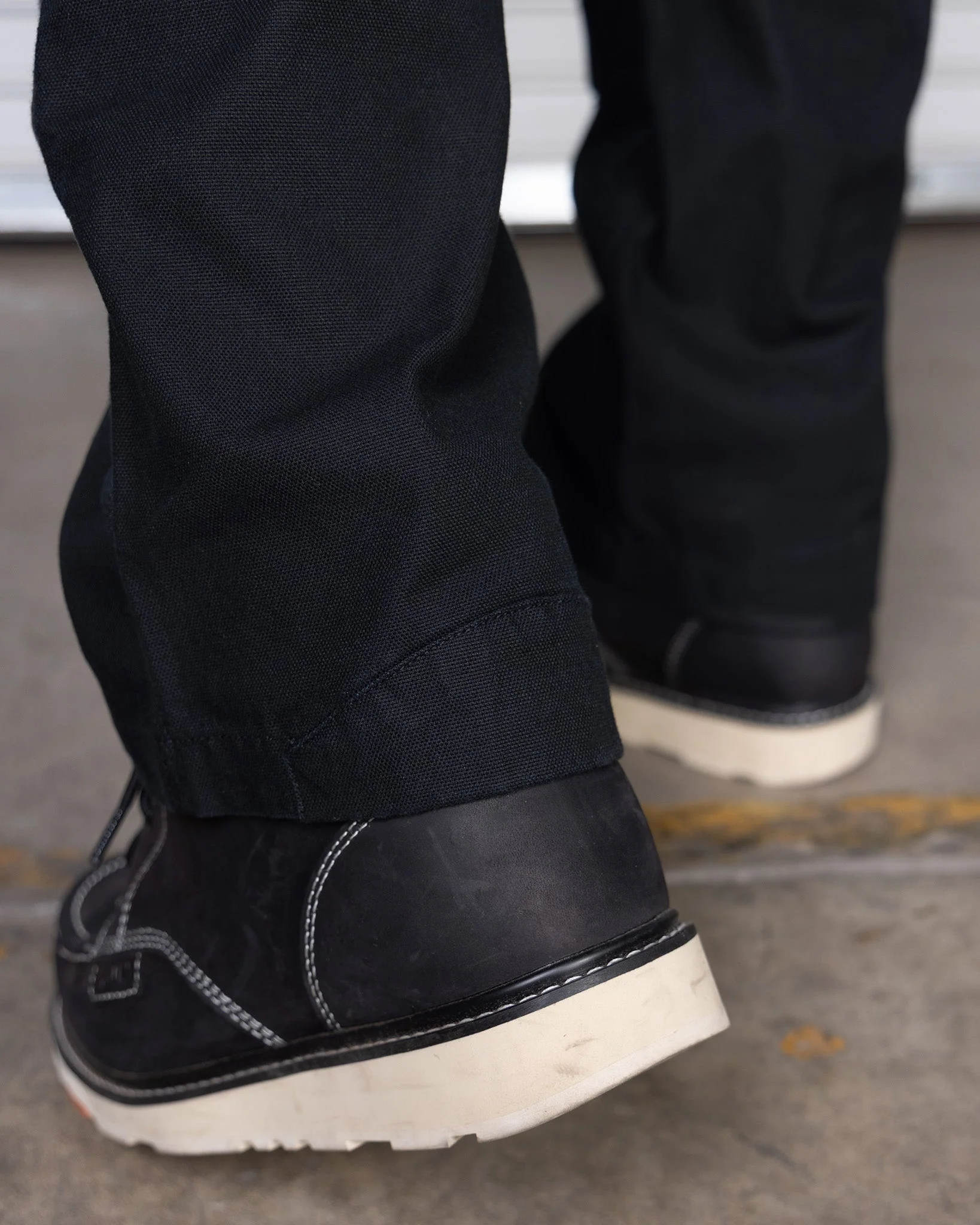 CANVAS WORK PANTS BLACK - MENS - Image 9