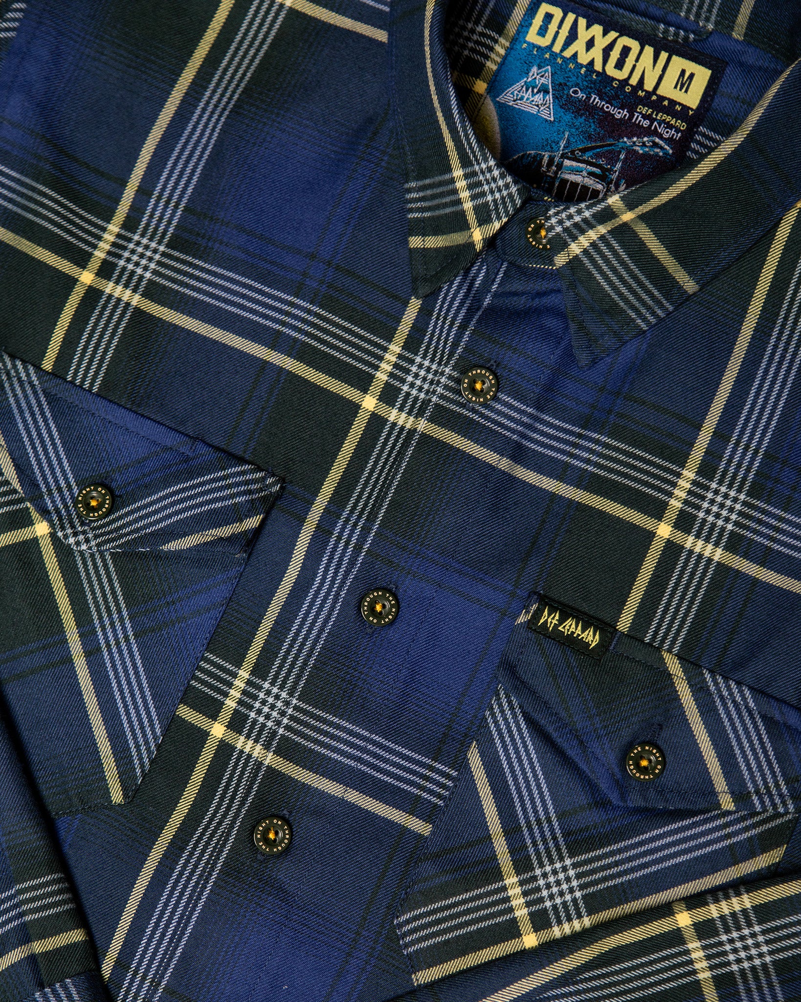 DEF LEPPARD 'ON THROUGH THE NIGHT' FLANNEL - MENS - Image 7