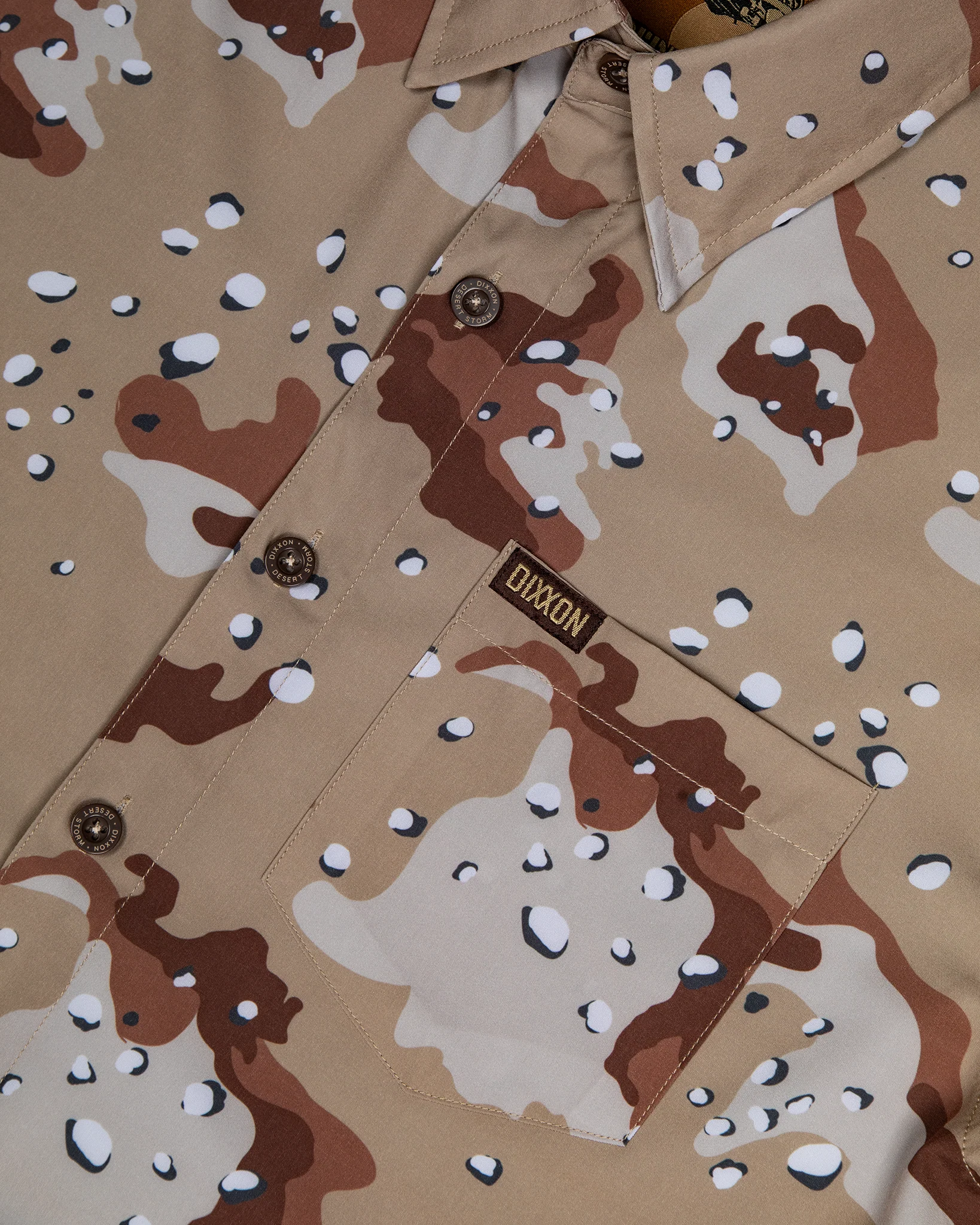 DESERT STORM SHORT SLEEVE BUTTON UP - WOMENS - Image 4