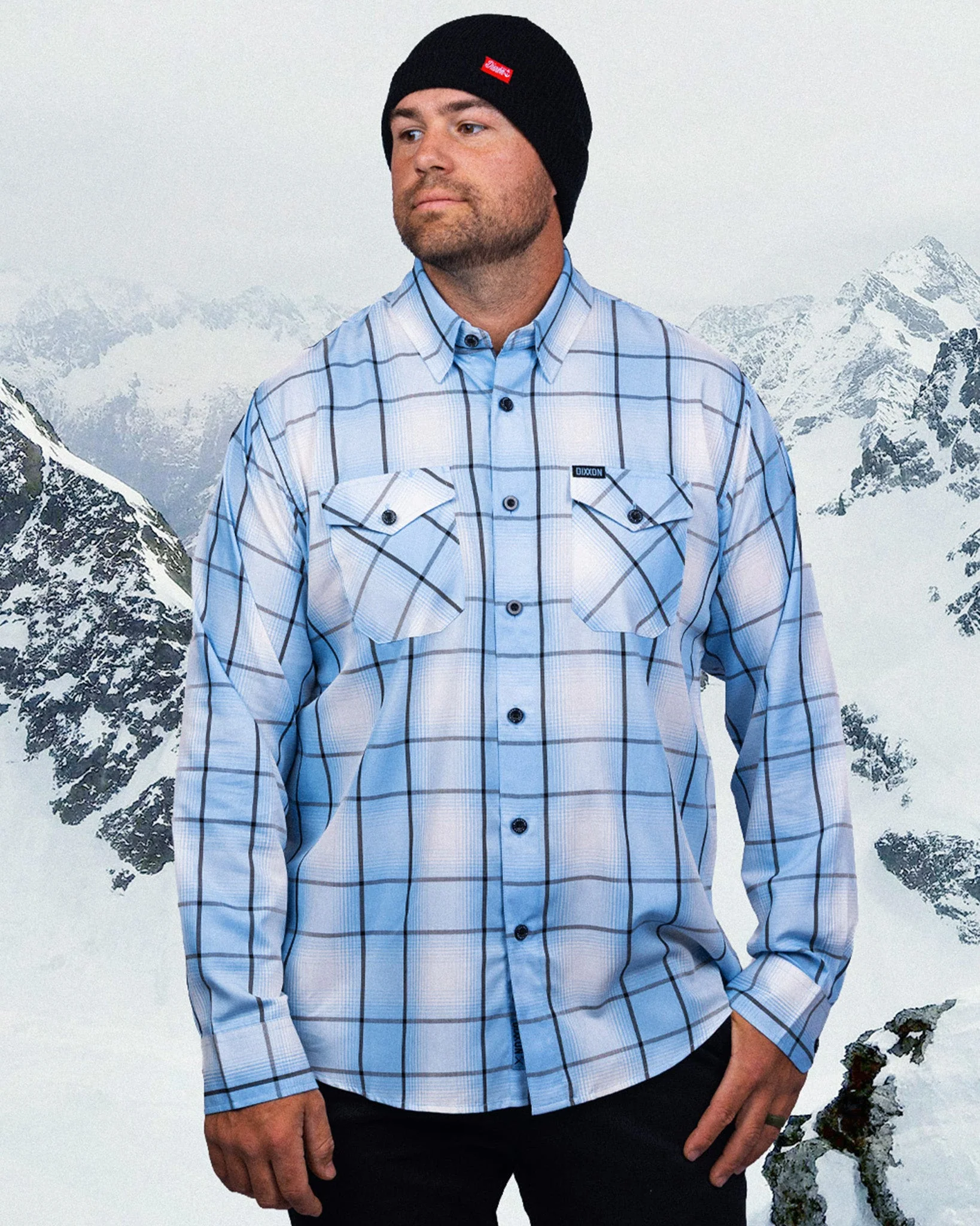 FROSTBITE BAMBOO LONG SLEEVE BUTTON UP - MENS - Image 3