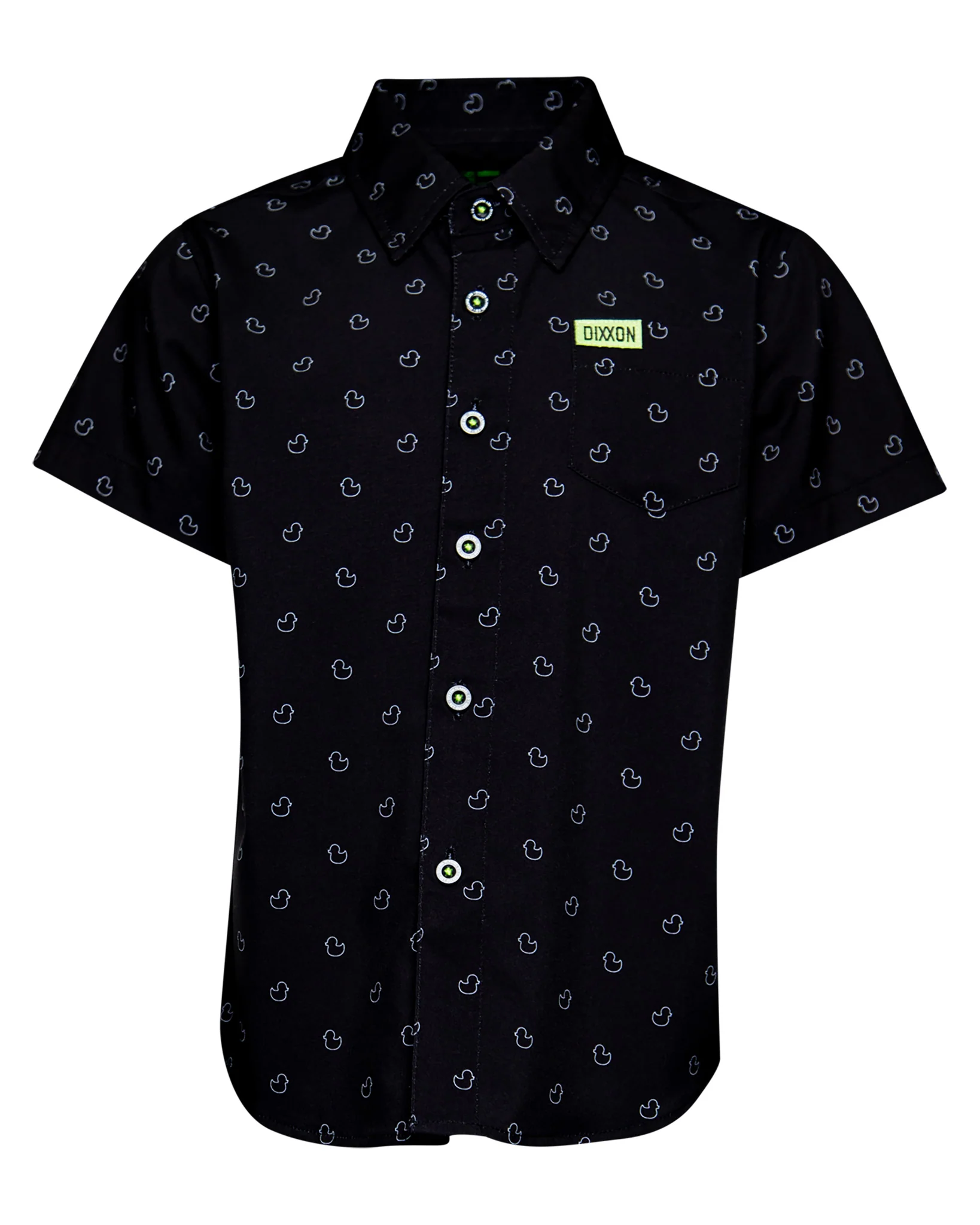 GET DUCKED PARTY SHIRT SHORT SLEEVE BUTTON UP - MENS - Image 2