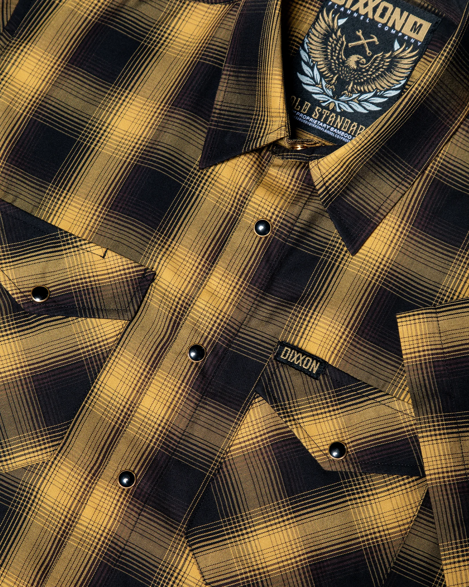 GOLD STANDARD BAMBOO SHORT SLEEVE BUTTON UP - MENS - Image 5