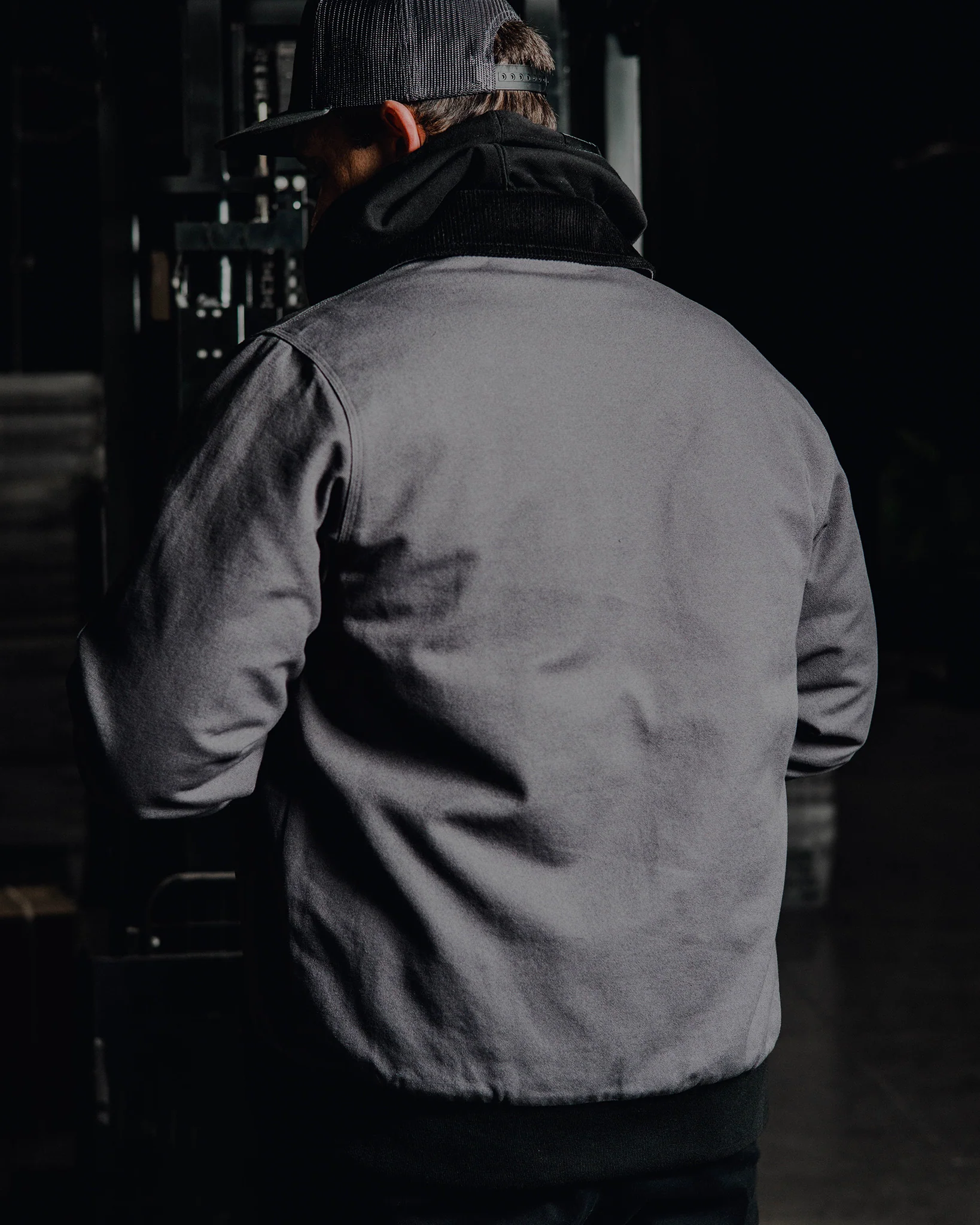 GREY WORKFORCE CHORE COAT - MENS - Image 4