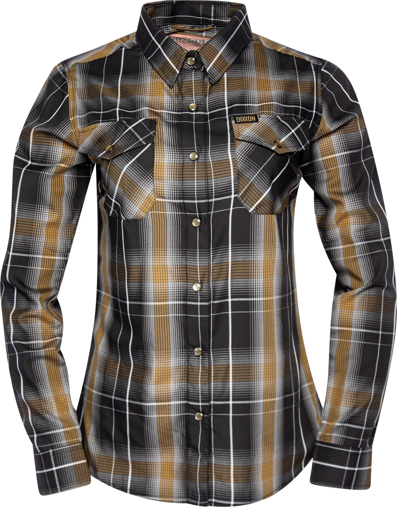 GYPSY GOLD BAMBOO LONG SLEEVE BUTTON UP - WOMENS - Image 2
