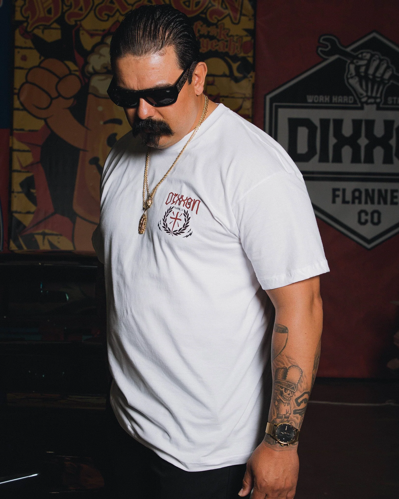 ROOTED IN THE STREETS T-SHIRT WHITE - MENS - Image 2