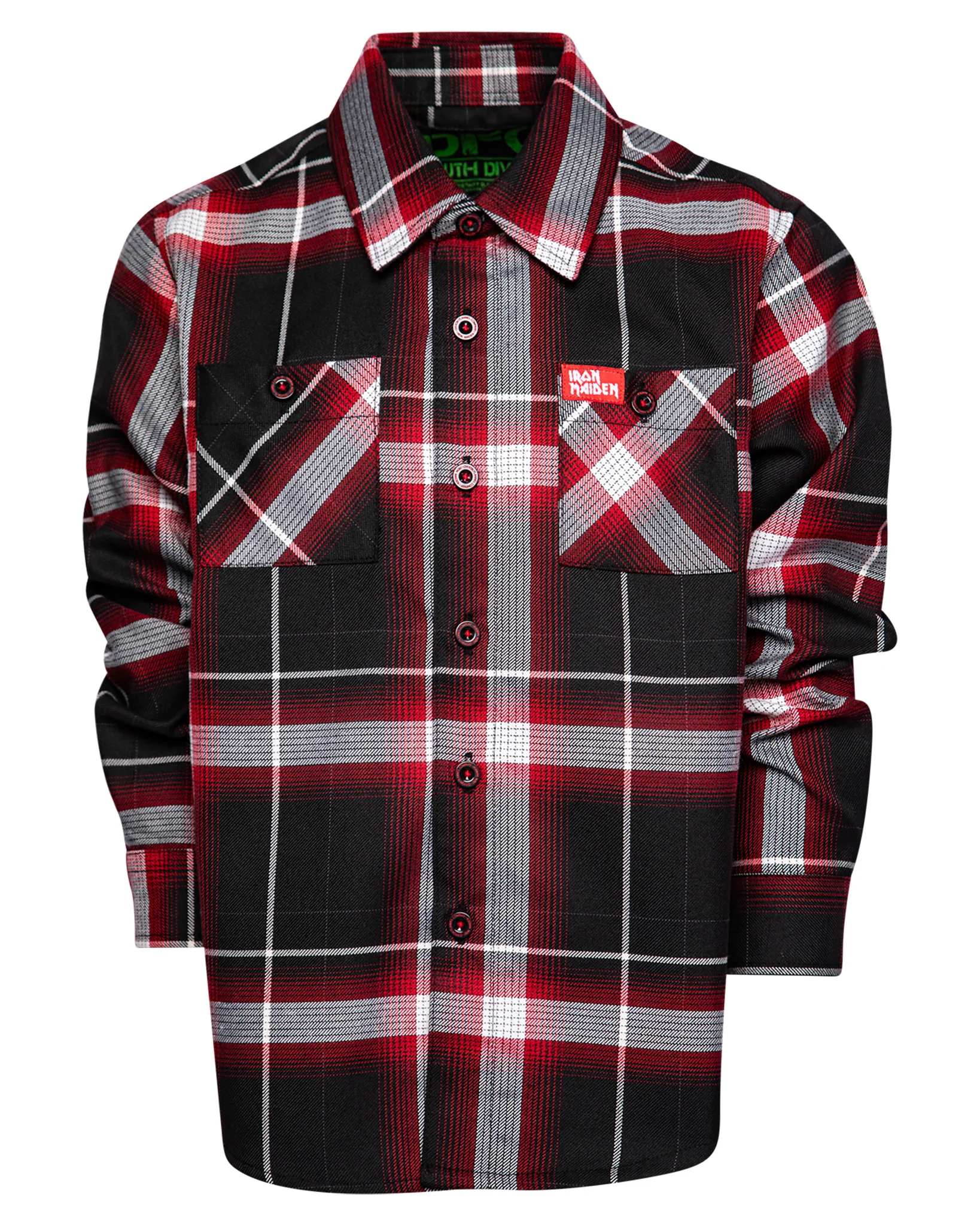 IRON MAIDEN 50TH ANNIVERSARY FLANNEL - YOUTH - Image 2