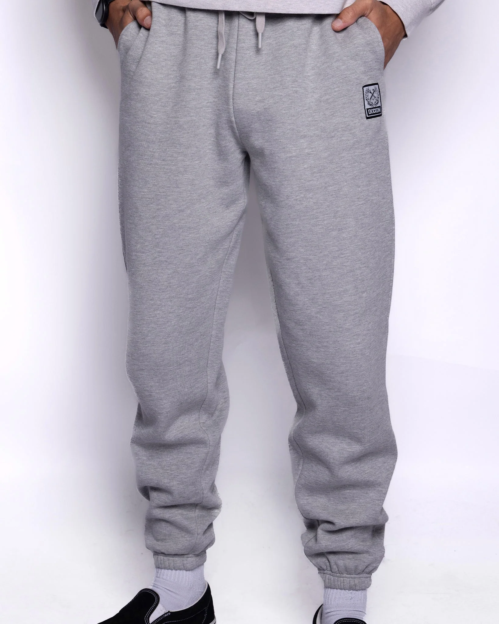 SWEATPANTS HEATHER GREY - MENS - Image 4