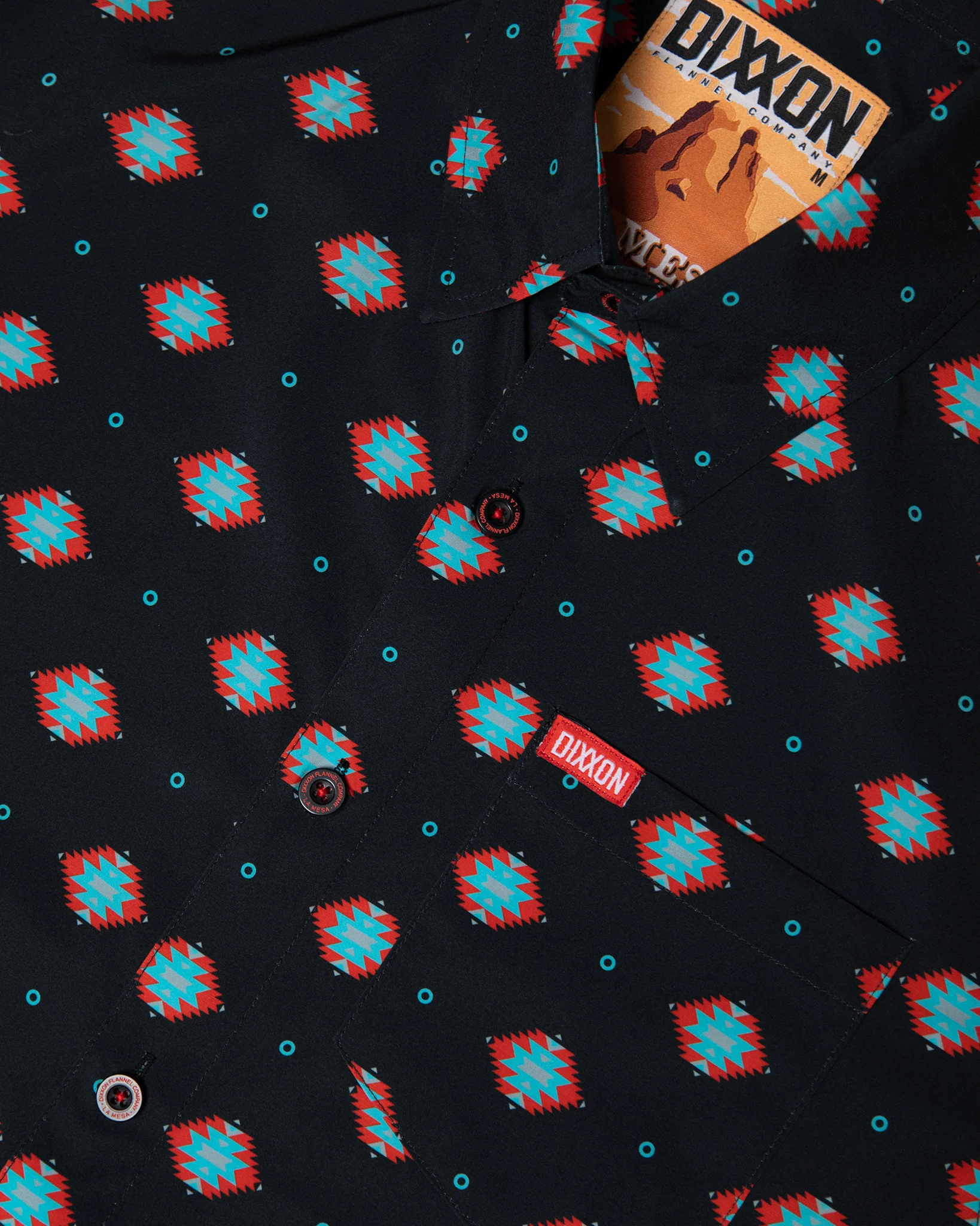 LA MESA PARTY SHIRT SHORT SLEEVE BUTTON UP  - MENS - Image 5