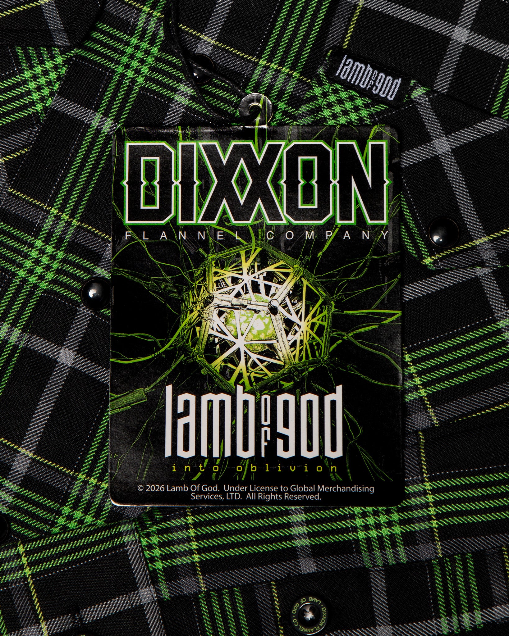 LAMB OF GOD 2026 FLANNEL - WOMENS - Image 5