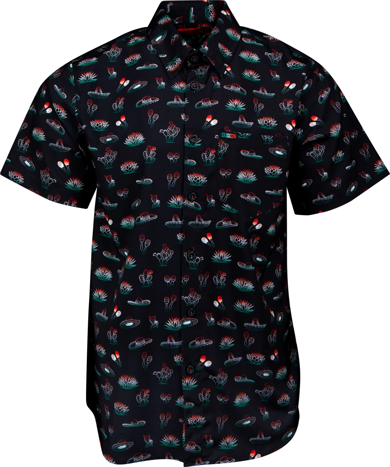 PUEBLA PARTY SHIRT SHORT SLEEVE BUTTON UP  - MENS - Image 2