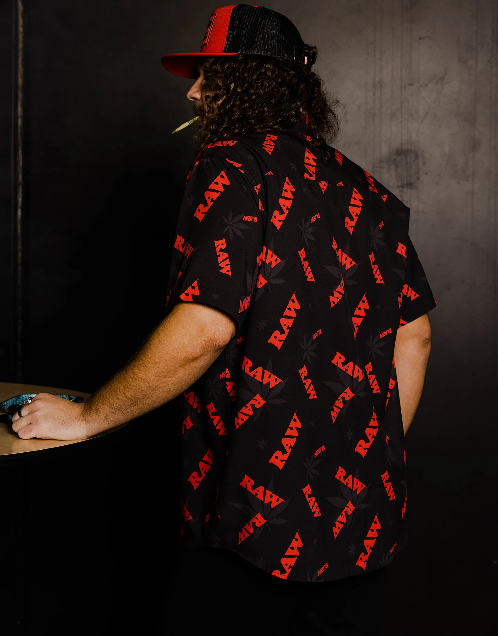 RAW SHORT SLEEVE BUTTON UP - MENS - Image 3