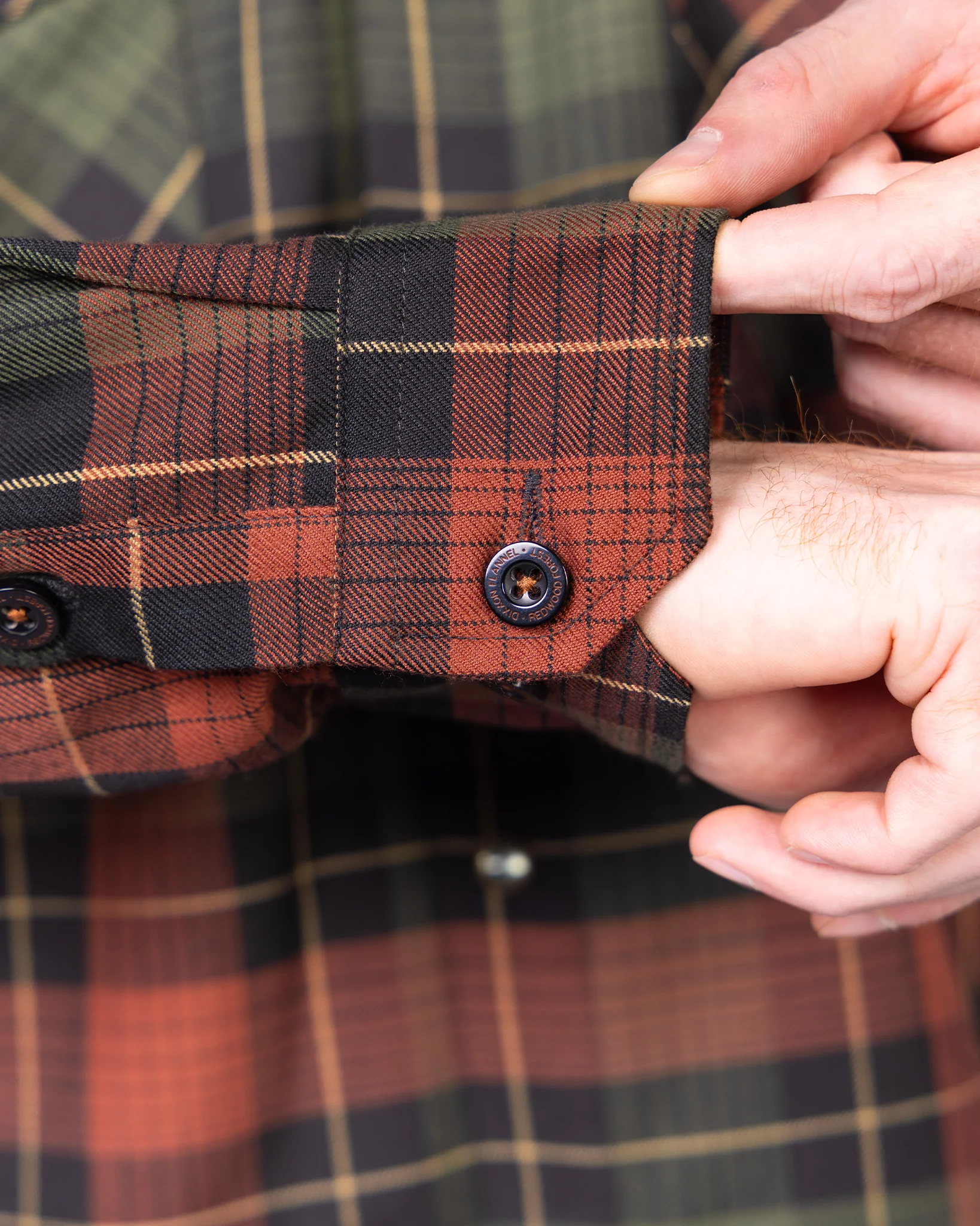 REDWOOD FOREST FLANNEL - THIS LAND SERIES - MENS - Image 6