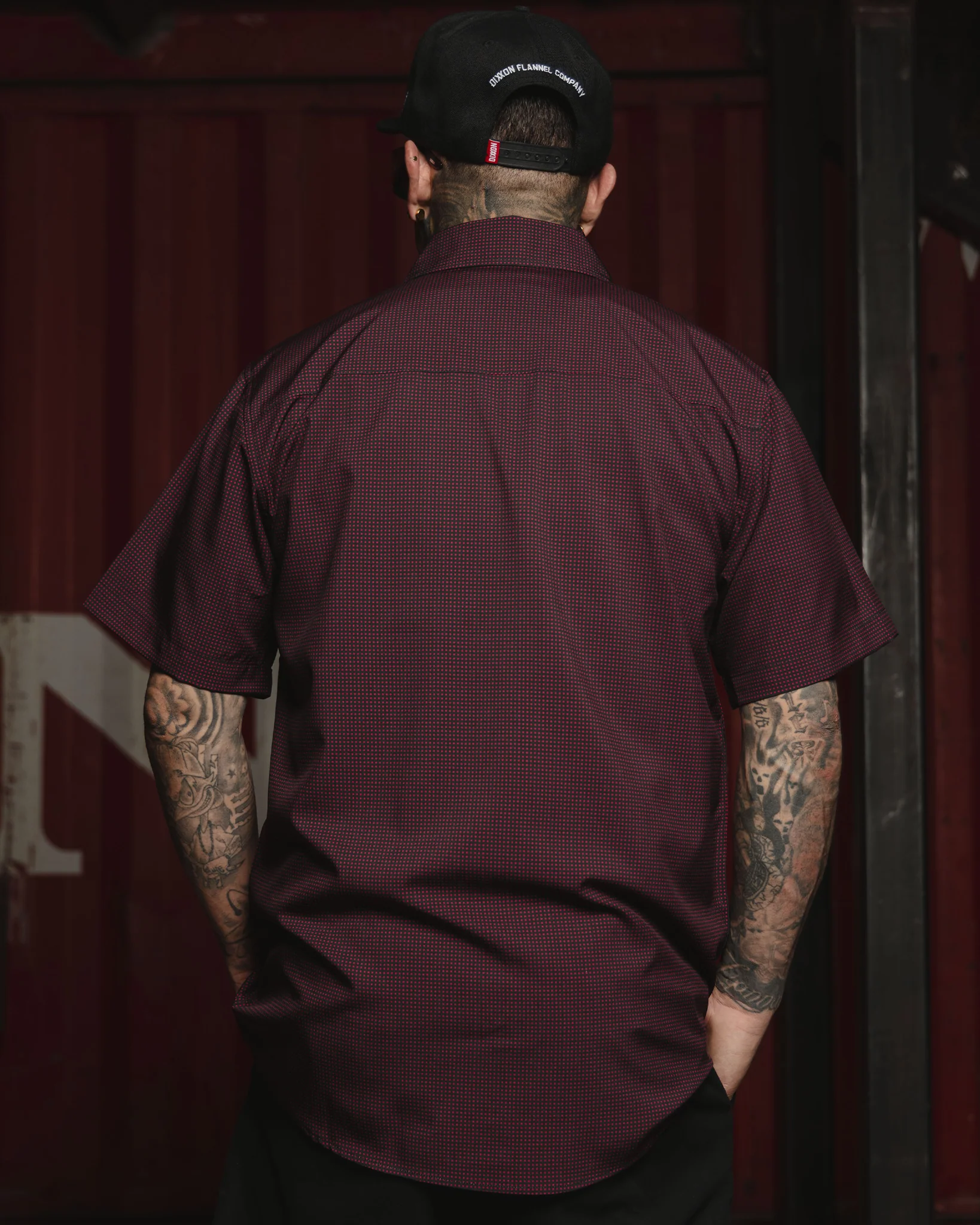 SIMPLE MIND PARTY SHIRT SHORT SLEEVE BUTTON UP  - MENS - Image 3