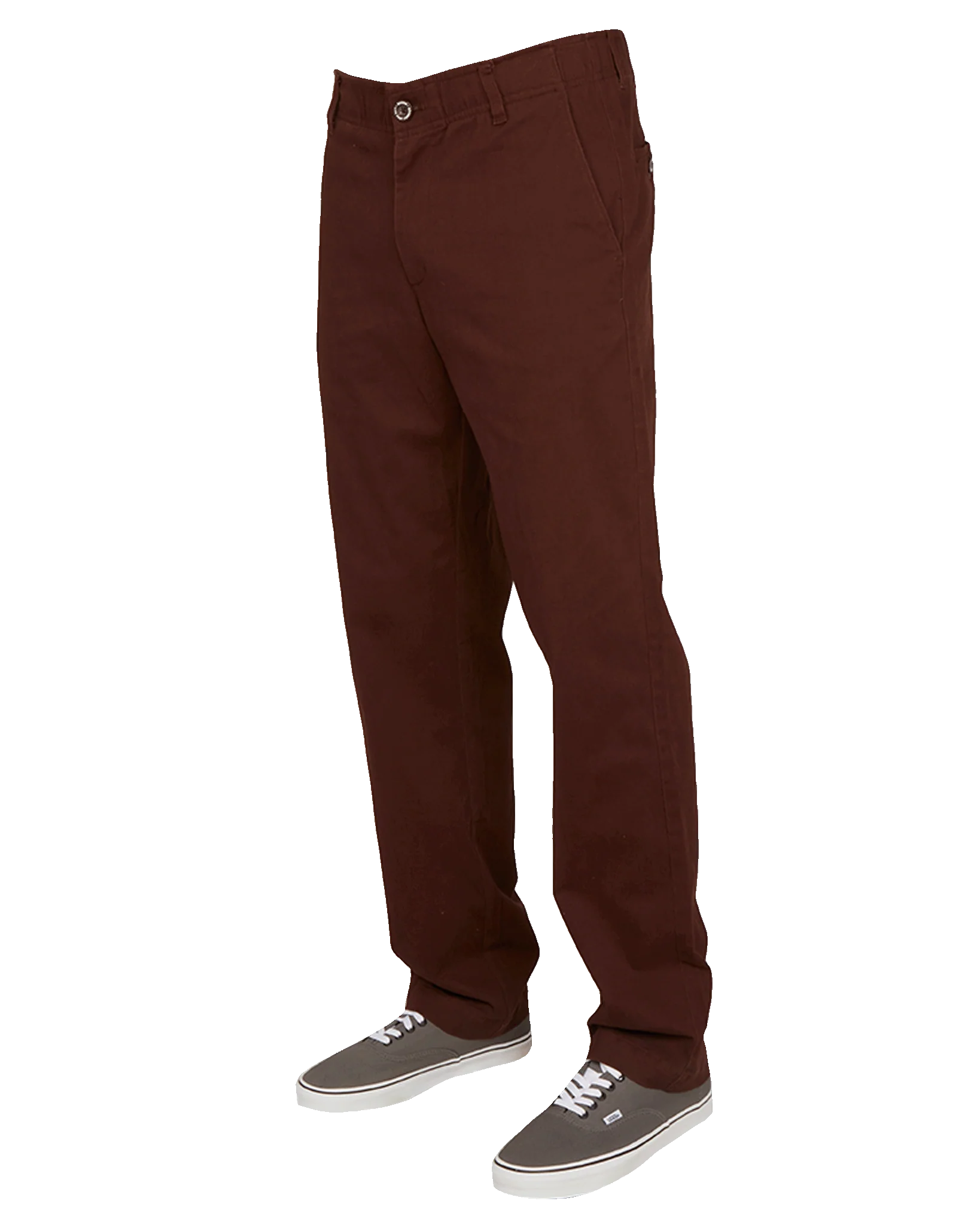 CHINO PANTS BROWN - MENS - Image 4