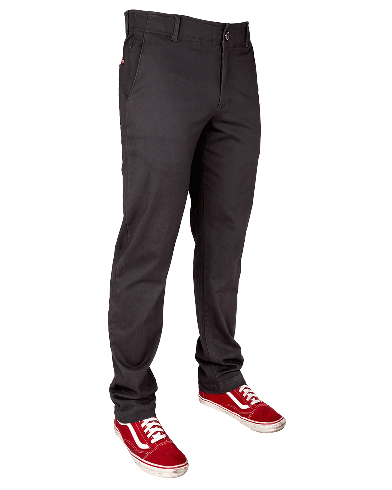 CHINO PANTS CHARCOAL - MENS - Image 3