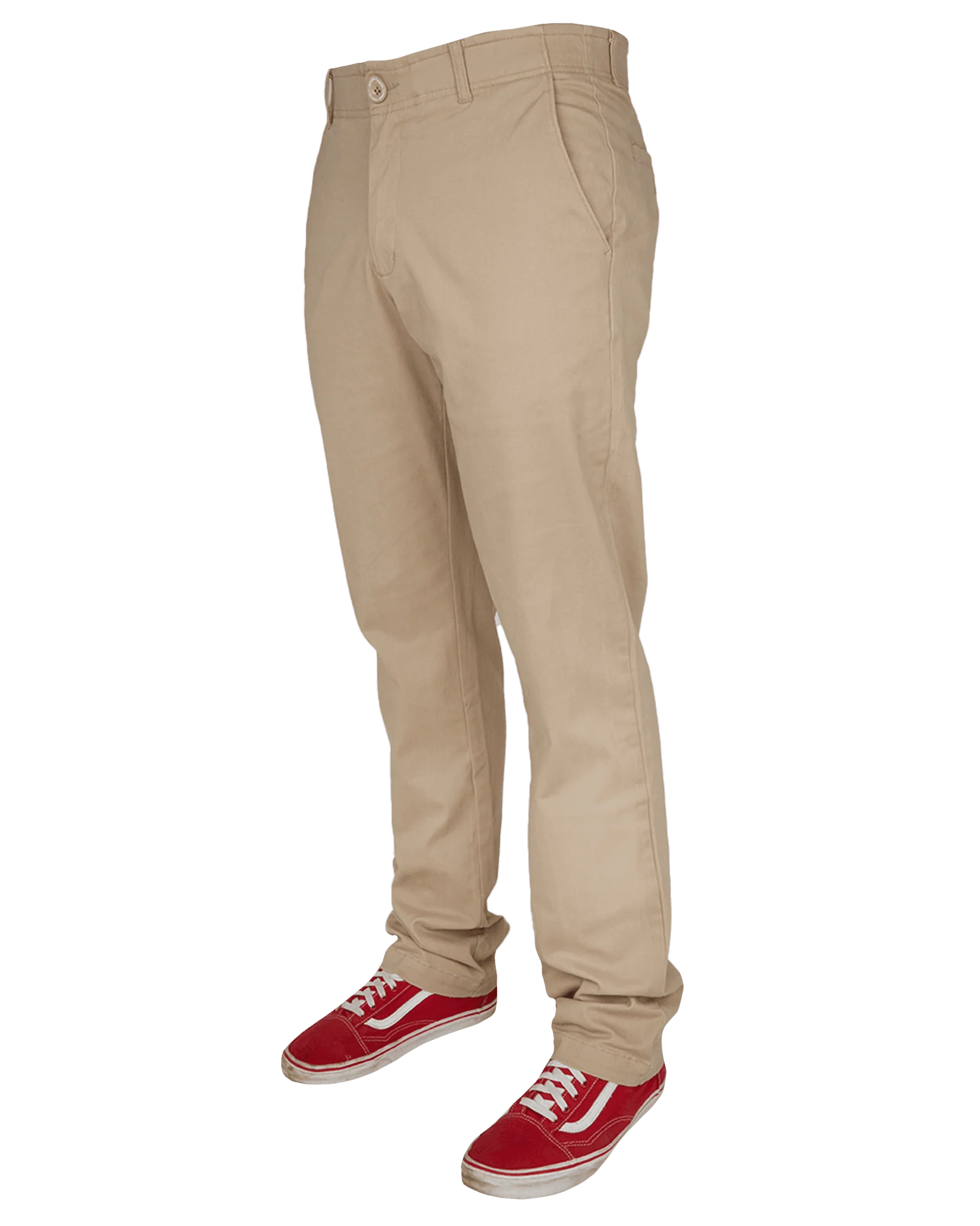 CHINO PANTS KHAKI - MENS - Image 5