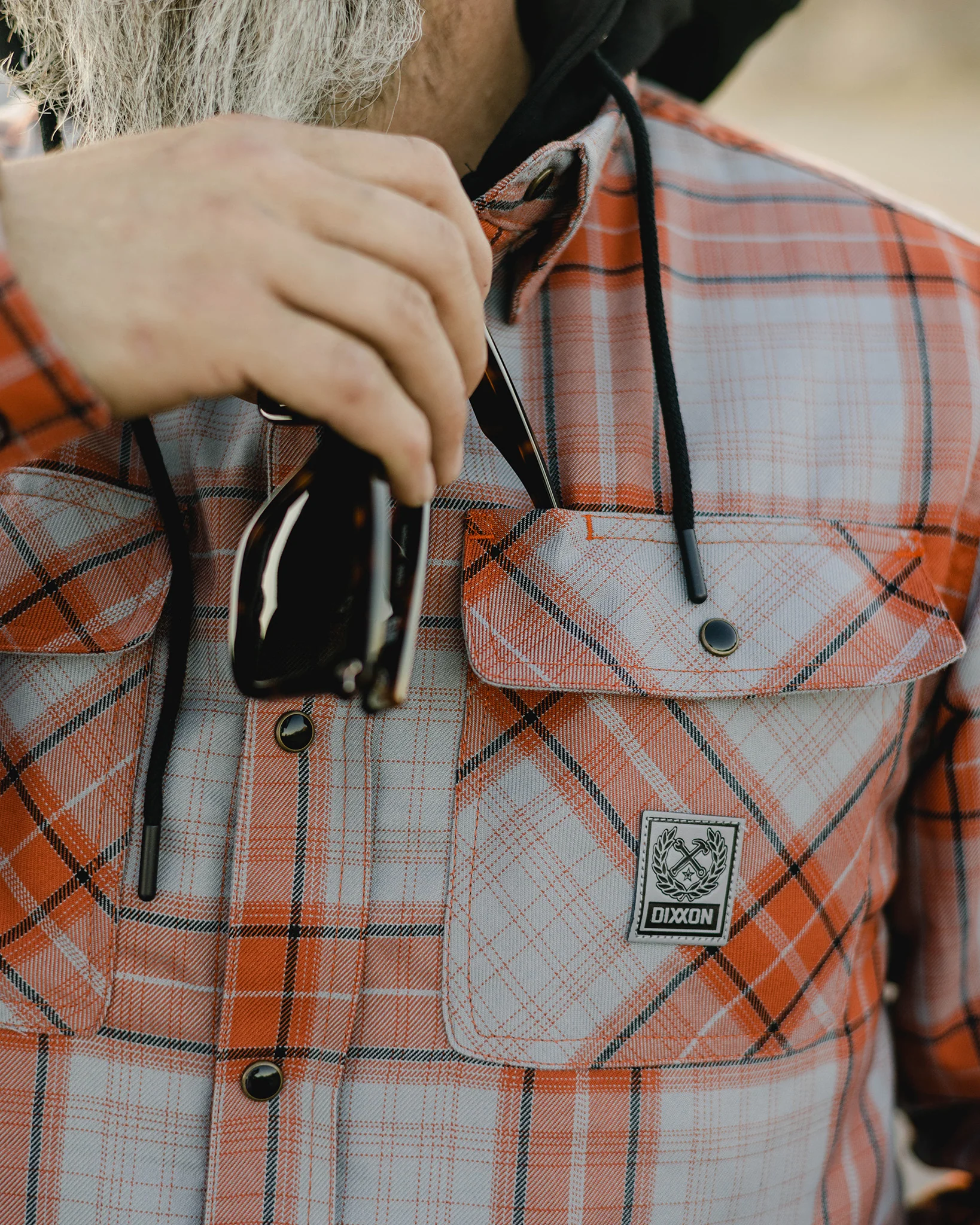 SUPERIOR HOODED FLANNEL JACKET - MENS - Image 6