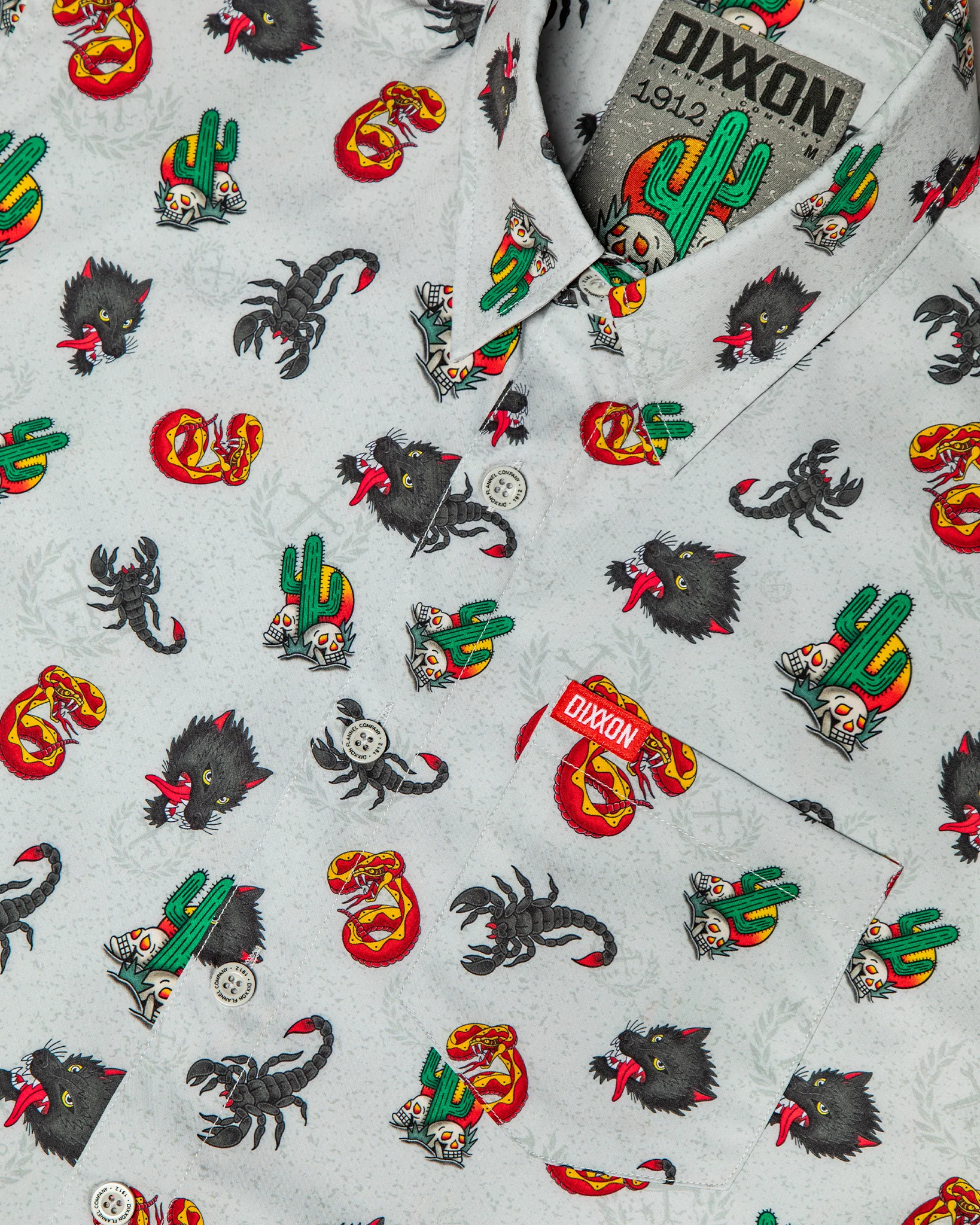 THE 1912 PARTY SHIRT SHORT SLEEVE BUTTON UP - MENS - Image 8