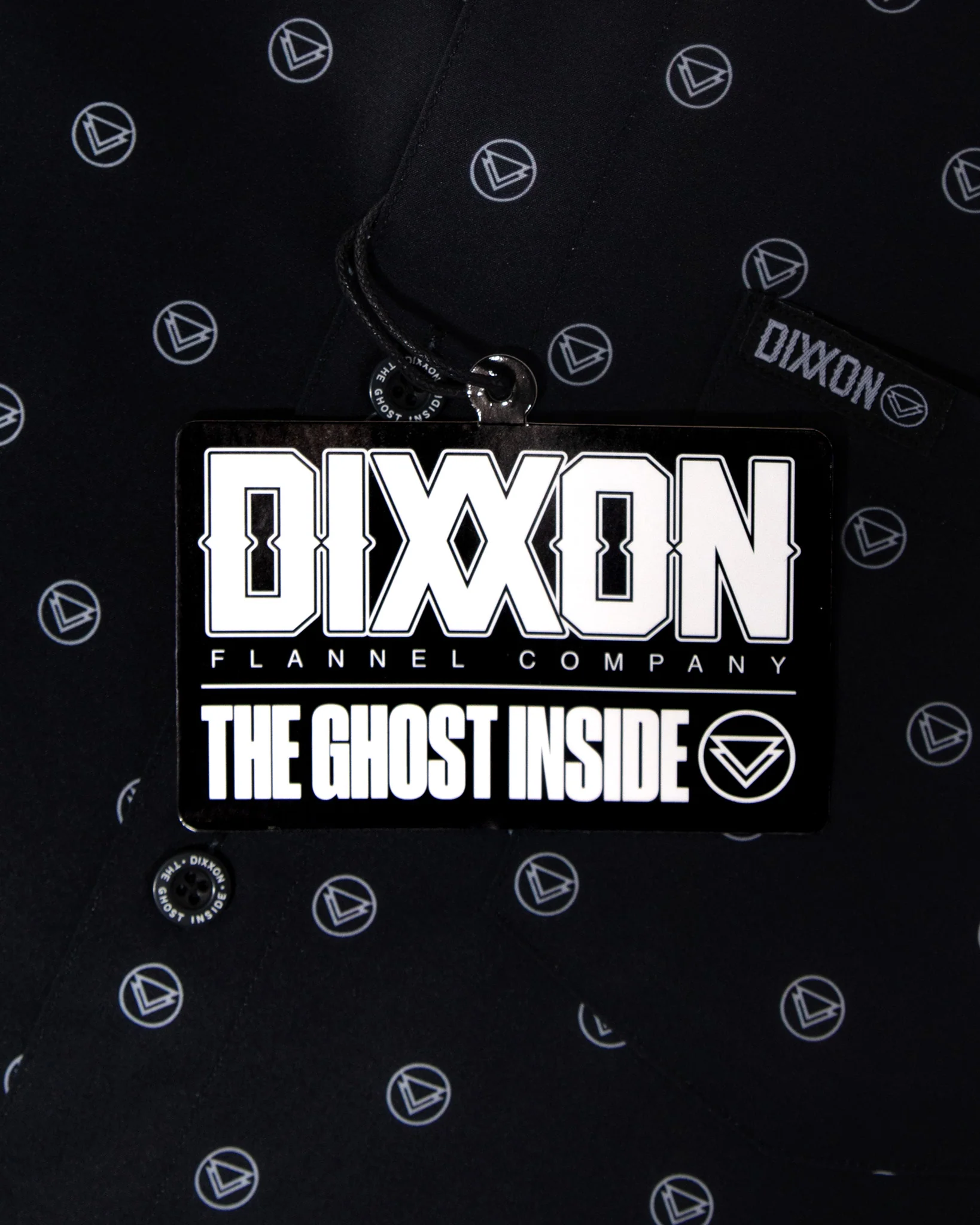 THE GHOST INSIDE SHORT SLEEVE BUTTON UP  - WOMENS - Image 5
