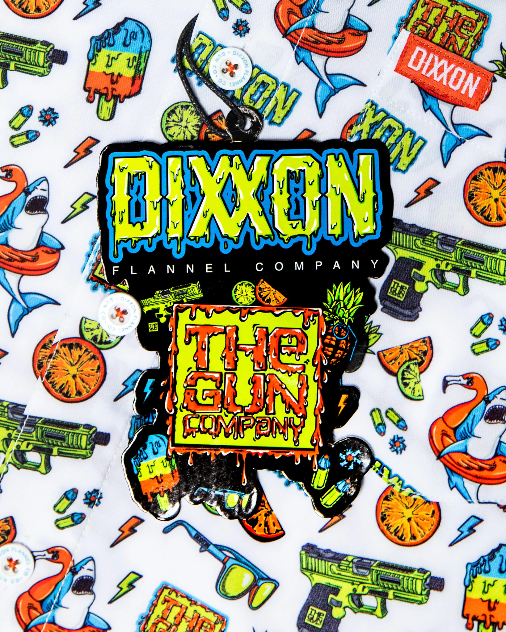 BANGER PARTY SHIRT SHORT SLEEVE BUTTON UP - MENS - Image 8