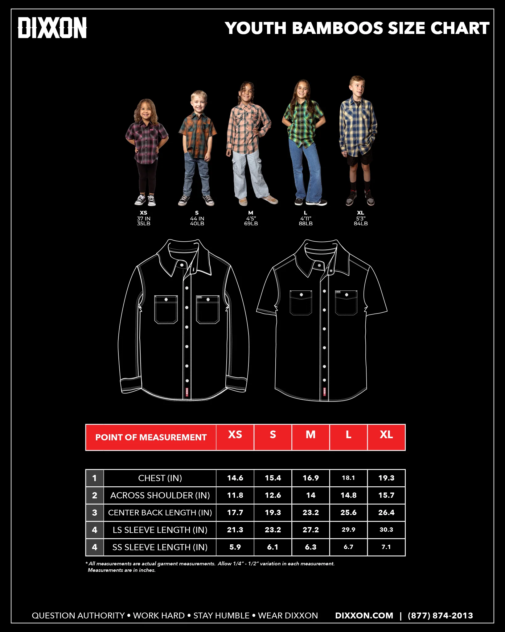 THE KELLY BAMBOO LONG SLEEVE BUTTON UP - YOUTH - Image 3