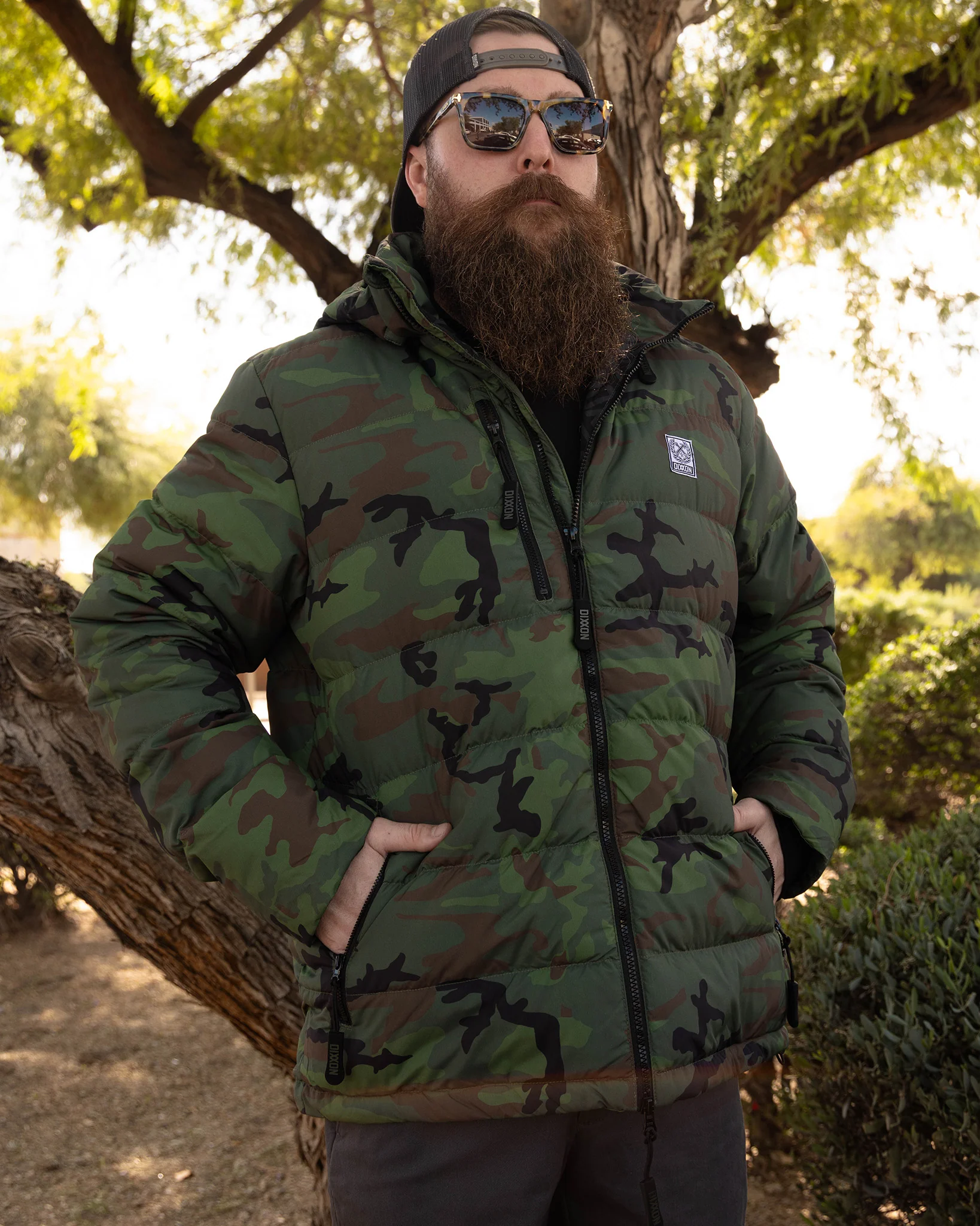 THE RIDGE DOWN JACKET CAMO - MENS - Image 8