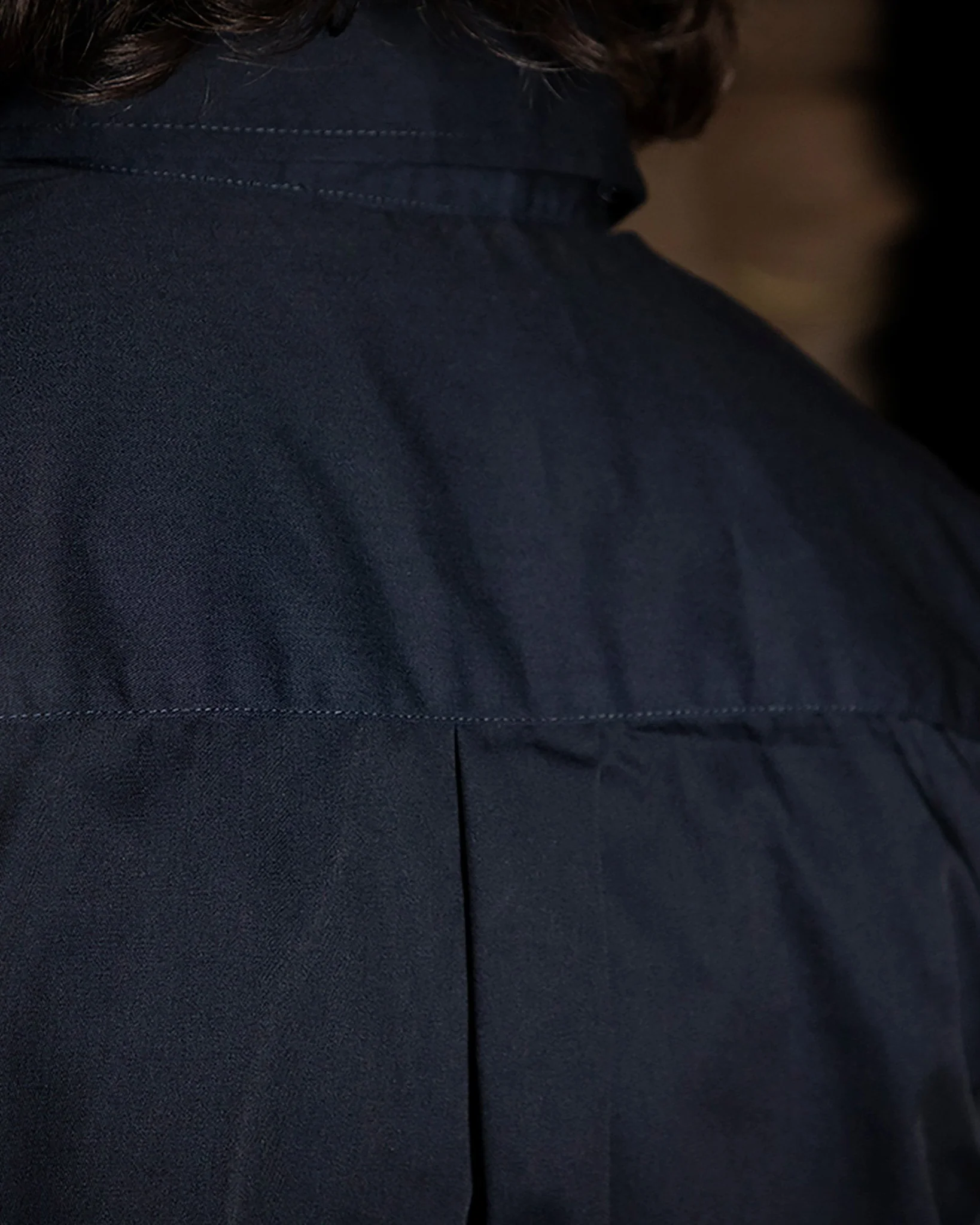 WORKFORCE SHORT SLEEVE WORK SHIRT NAVY - MENS - Image 3
